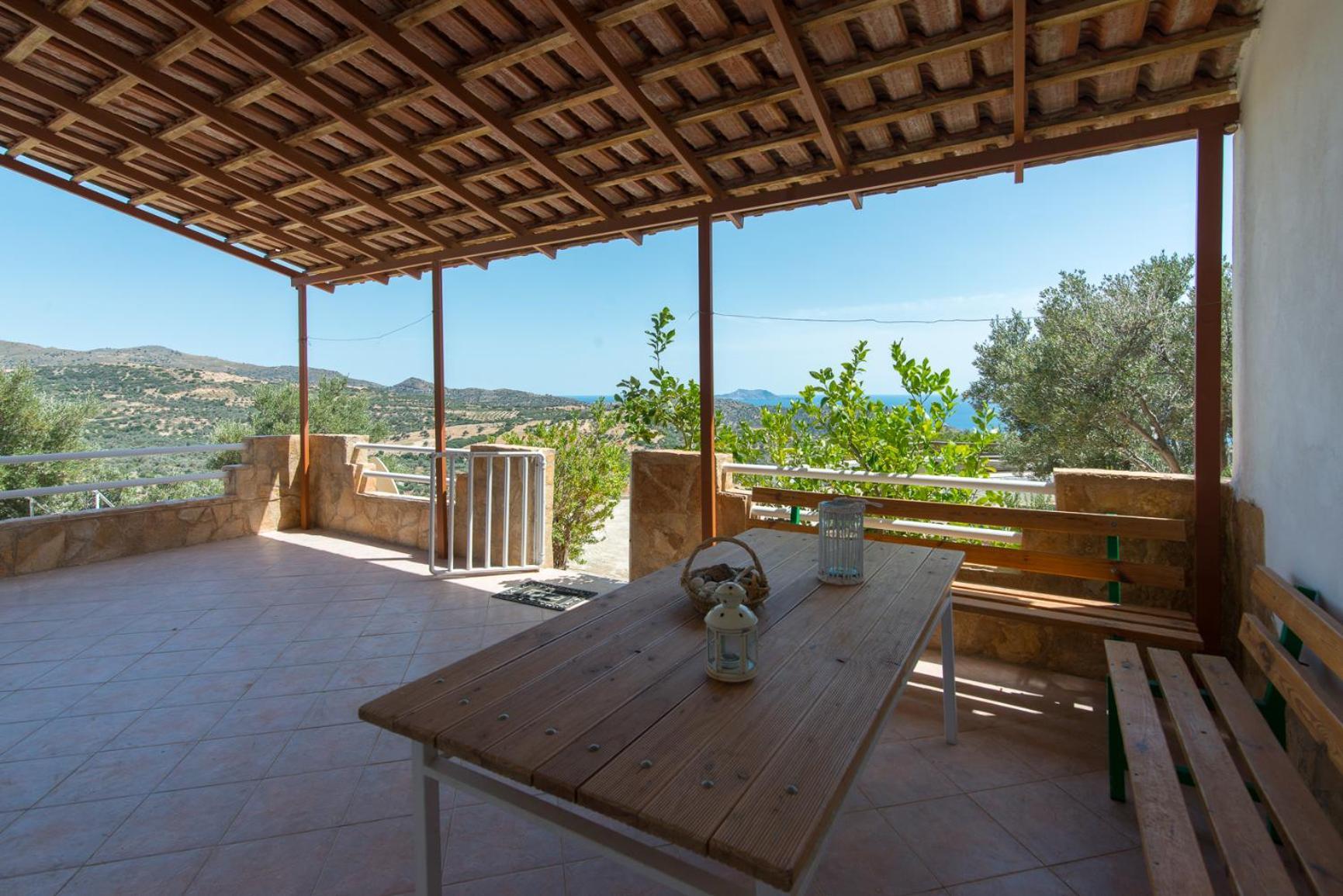 Triopetra Hill View Villa Exterior photo